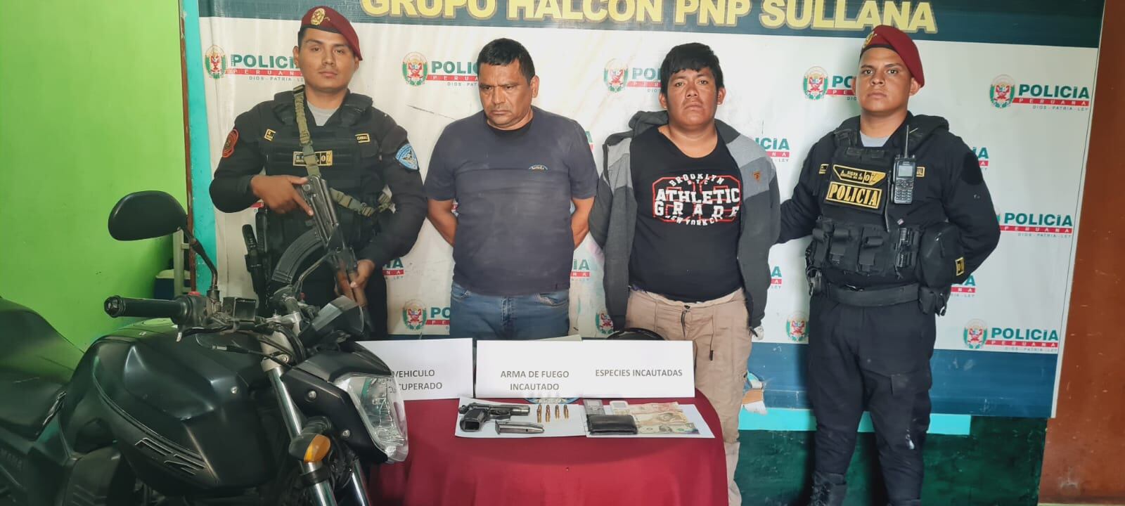 Dos sujetos son investigados por la Fiscalía y la Policía por robo agravado, tras asaltar a un contador cerca del colegio Haya de la Torre. Ambos fueron capturados tras persecución