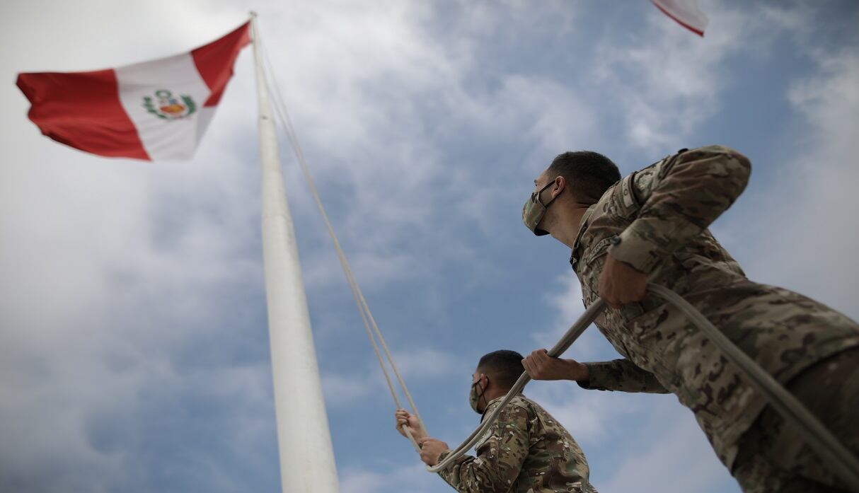 El 7 de junio, en el aniversario de la batalla de Arica y en homenaje a nuestro héroe Francisco Bolognesi, se conmemora en nuestro país el ‘Día de la Bandera’. (Foto: Anthony Niño de Guzman \ GEC)