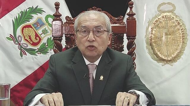 Fiscales de Lavado de Activos exigen que el Congreso suspenda a Pedro Chávarry