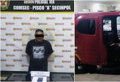 Pisco: cae sujeto que utilizaba mototaxi para robar celular a menor de edad