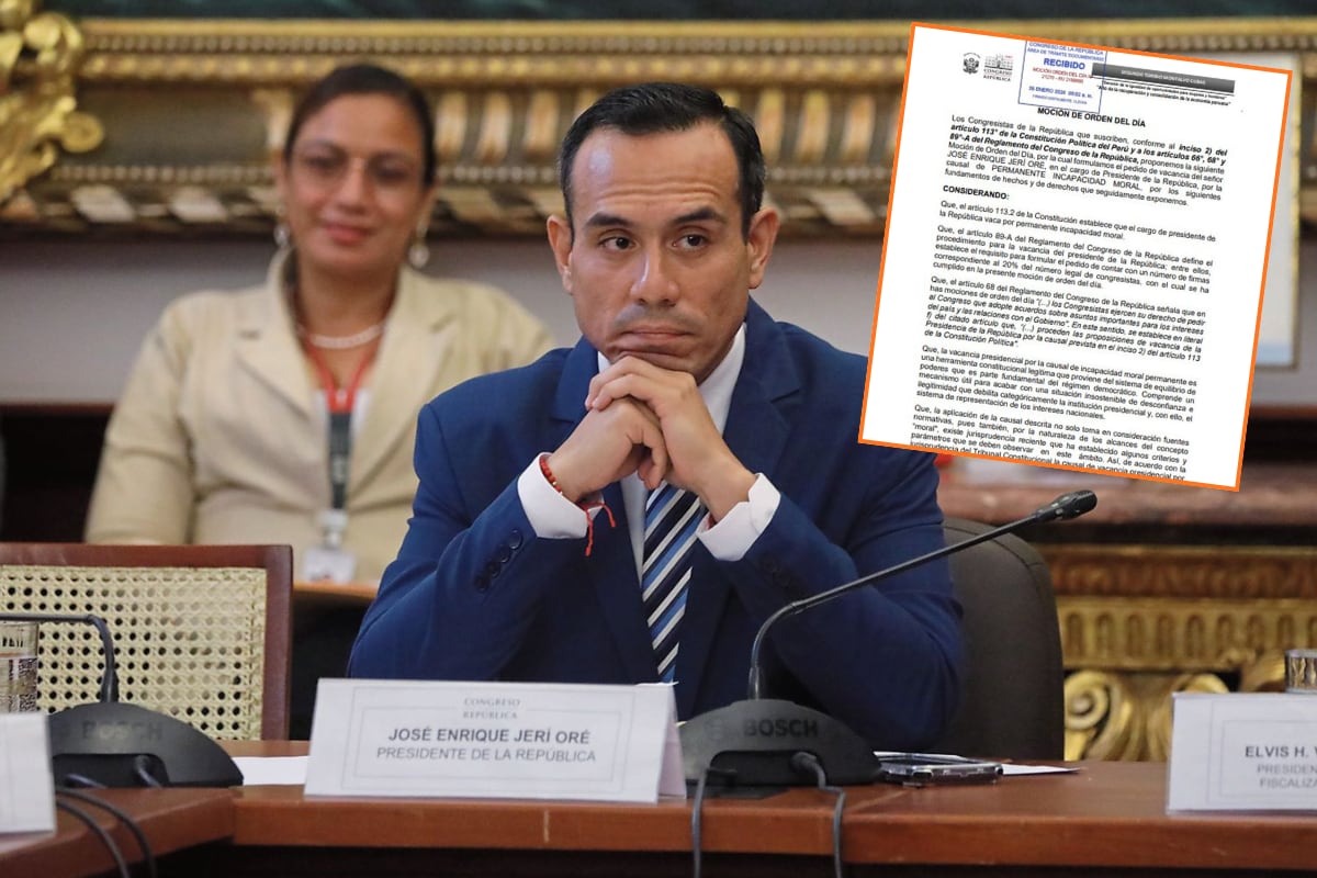 Armando Massé que el presidente José Jerí debería ser vacado. (Foto:GEC)