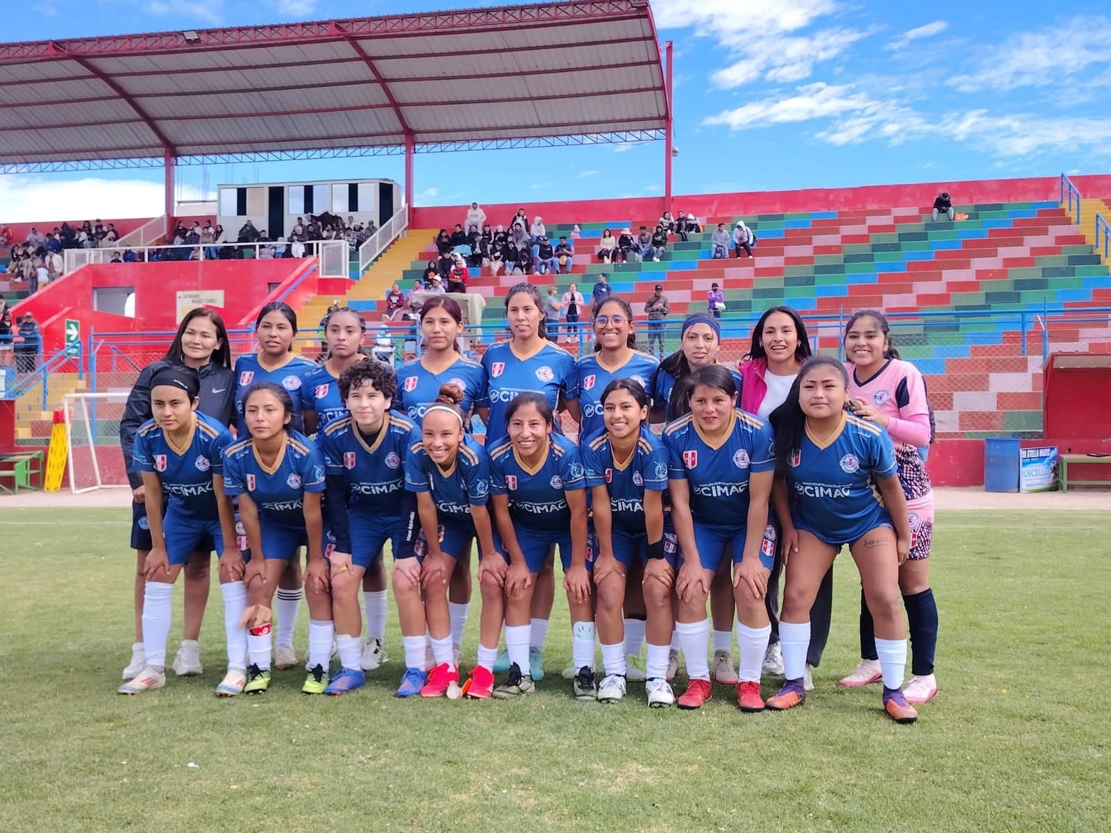 Stella Maris, el primer clasificado a las semifinales de la Liga de Ascenso Femenino en su etapa departamental Arequipa. Foto: Stella Maris.