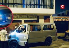 Carabayllo: Delincuentes a bordo de una motocicleta balean a chofer de colectivo, hay dos heridos