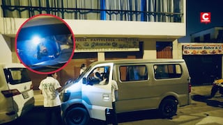 Carabayllo: Delincuentes a bordo de una motocicleta balean a chofer de colectivo, hay dos heridos