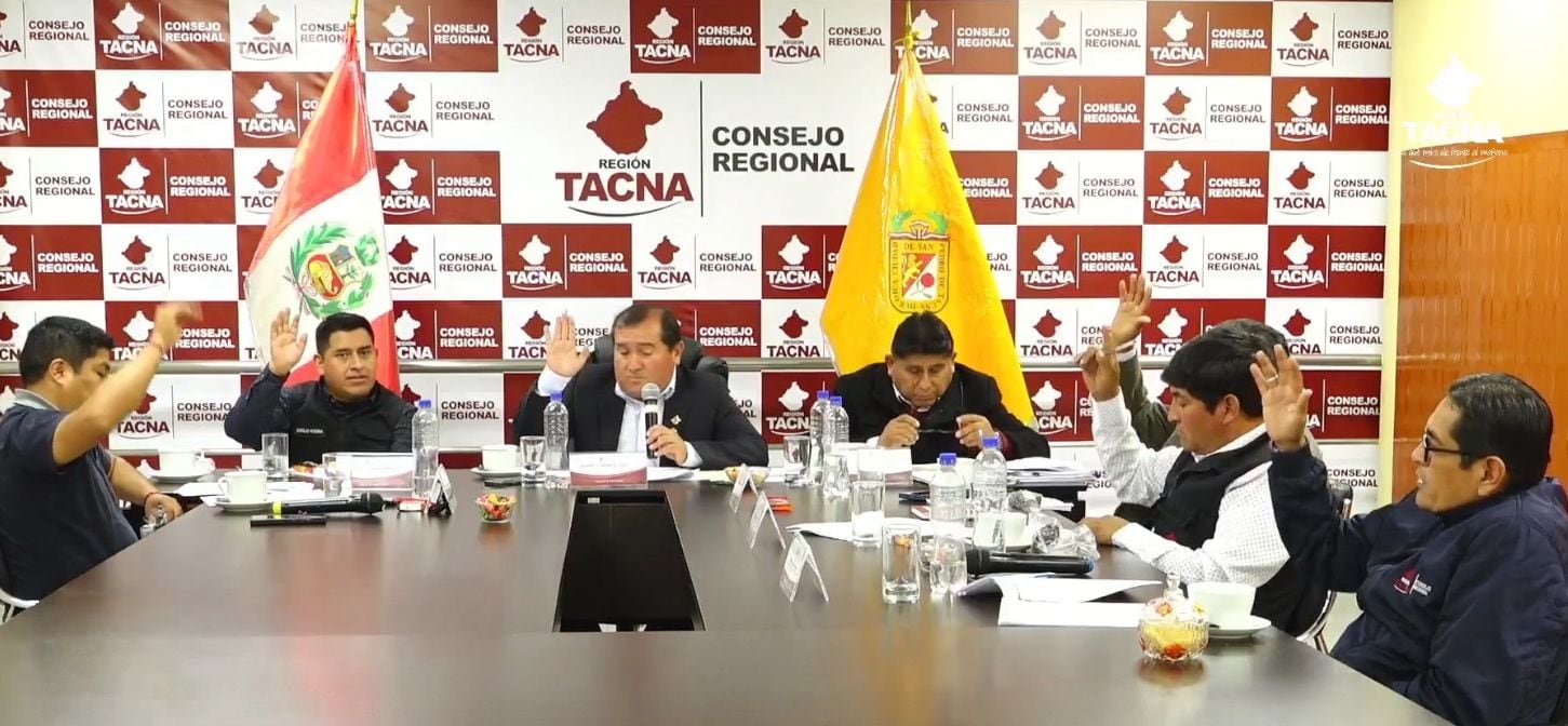 Consejo Regional tomó acuerdos en sesión extraordinaria. (Foto: Difusión)
