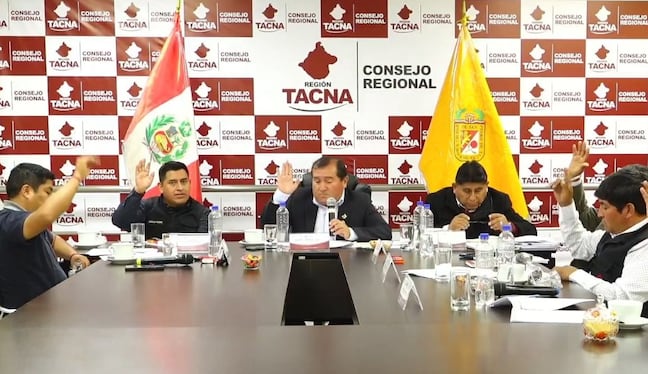 Consejo Regional tomó acuerdos en sesión extraordinaria. (Foto: Difusión)