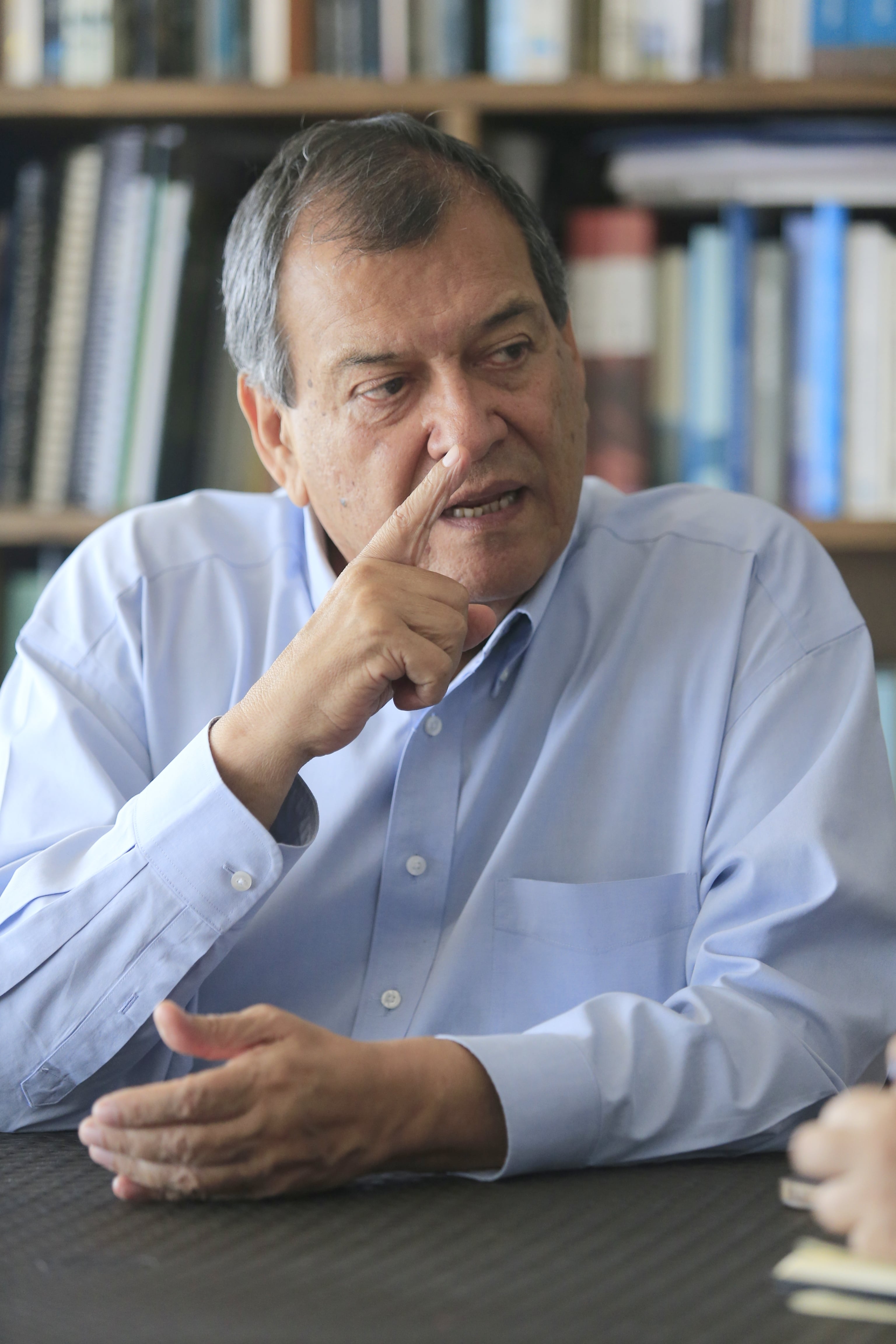 Jorge Nieto Montesinos, líder del Buen Gobierno, asegura que serán una oposición no petardista. Foto: César Bueno/@PHOTO.GEC