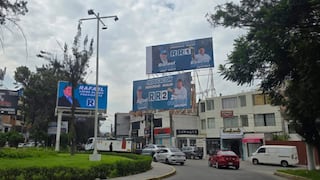 Paneles publicitarios de candidatos bajo la lupa tras el video del alcalde de Yanahuara