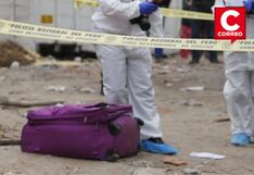 Ate: Hallan maleta con restos humanos en la Carretera Central