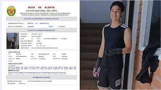 Joven lleva nueve días desaparecido tras salir de Ica rumbo a Lima