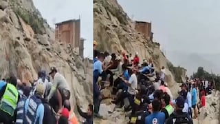 Lurigancho-Chosica: Padre de familia muere tras ser sepultado por piedras