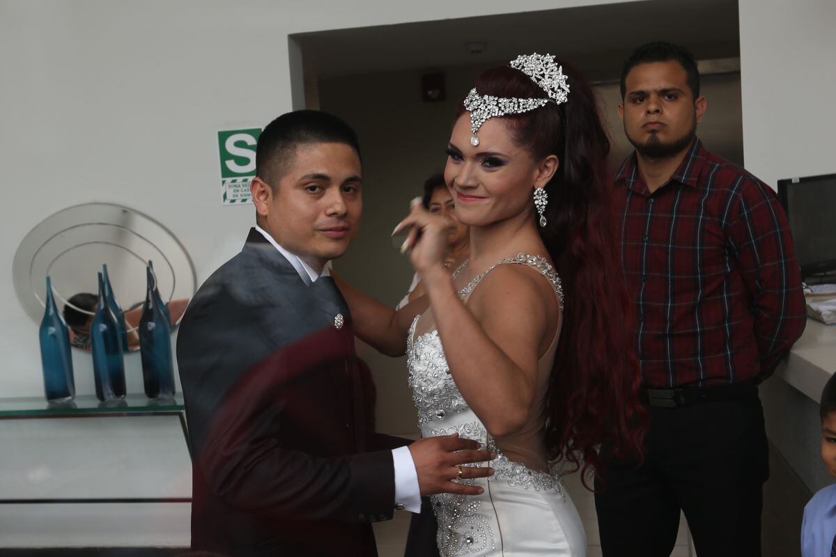 El matrimonio de Génesis Tapia