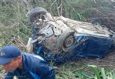Fatal volcadura deja cuatro fallecidos en vía Rancho - Panao