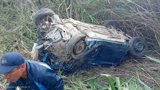 Fatal volcadura deja cuatro fallecidos en vía Rancho - Panao