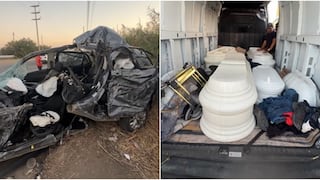 Trasladan a Ica los restos de las cuatro víctimas del fatal accidente en Pisco