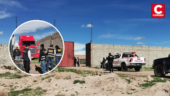 Policía encuentra tracto camión que era buscado tras asalto y asesinato de chofer en Puno