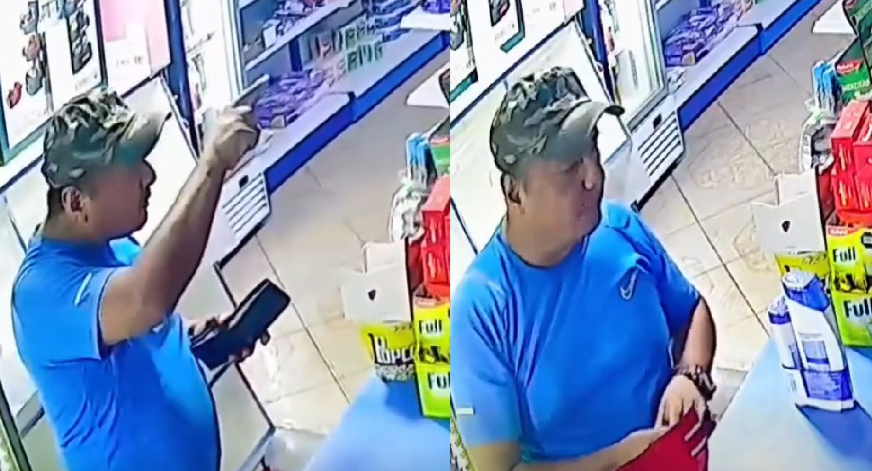 Ica: Cámaras registran presunto "cambiazo" con billete falso en minimarket de San Carlos