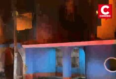 San Juan de Lurigancho: Incendio de grandes proporciones se registra en vivienda de cinco pisos