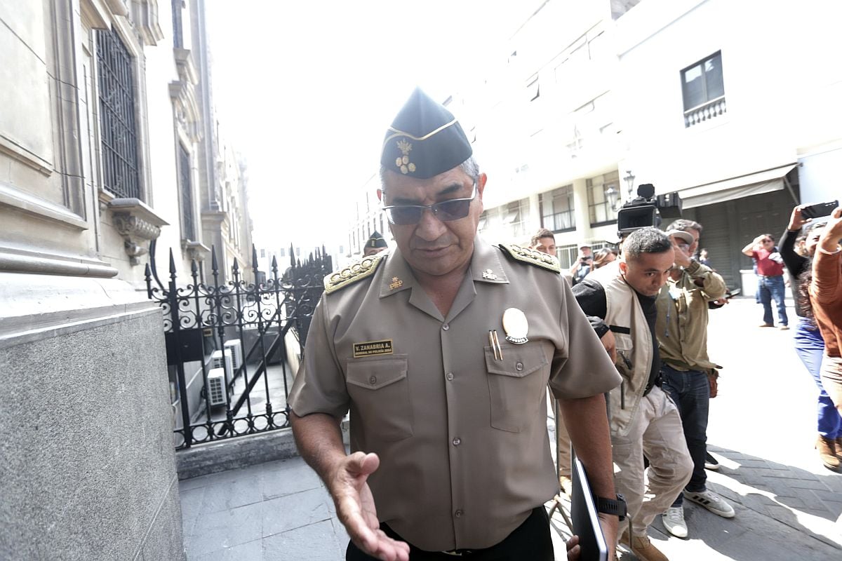 Fiscalía pide 35 años de cárcel para general Víctor Zanabria. (Foto: Alessandro Currarino / @photo.gec)