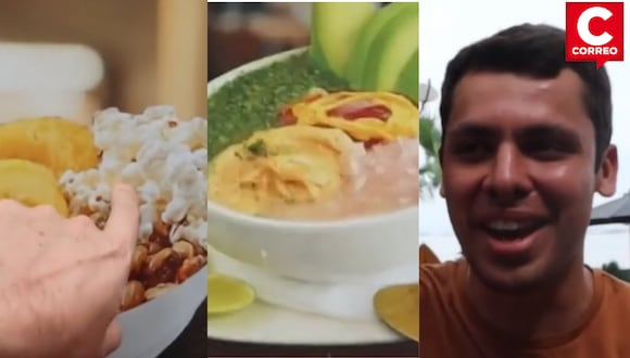 Restaurante ecuatoriano sorprende con ceviche con kétchup y pop corn.