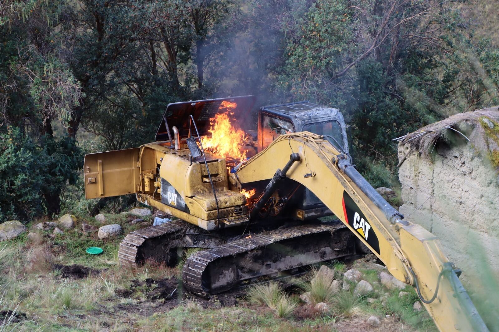 Entran con todo contra la minería ilegal