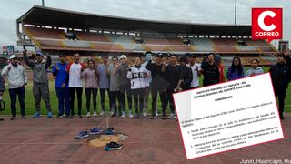 Estadio Huancayo cierra de forma indefinida tras reclamo de atletas