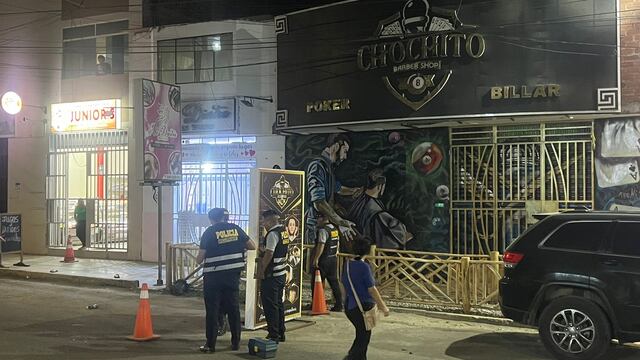 Trujillo: Sicarios atacan a balazos a dueño de barbería en El Porvenir