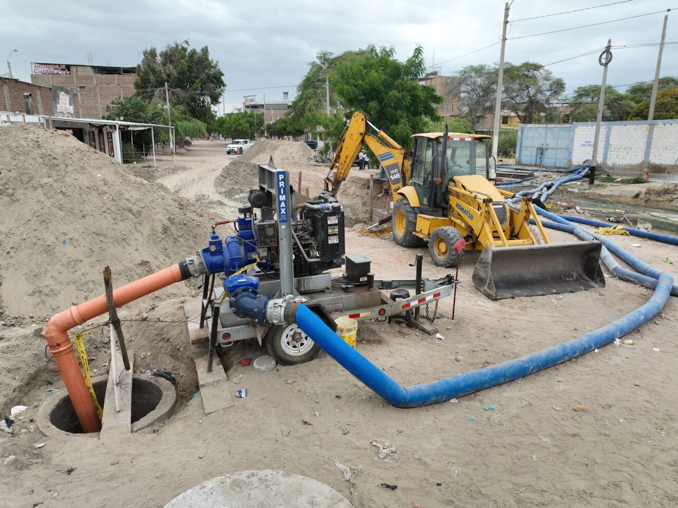 Ministerio de Vivienda realizará la limpiezas de la red de alcantarillado ante el Fenómeno El Niño