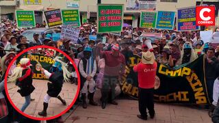 Huancayo: Con Chinchilpos y Gamonales pobladores de Huayucachi protestan por terrenos (VIDEO)