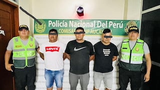 Huánuco: caen “los Malditos de Castillo” acusados de extorsionar a empresarios