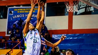 Cuadrangular de básquet de menores en la Unidad Vecinal de Piura
