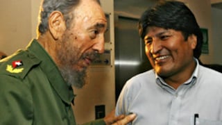 Evo Morales: "Fidel Castro es un patricio latinoamericano"