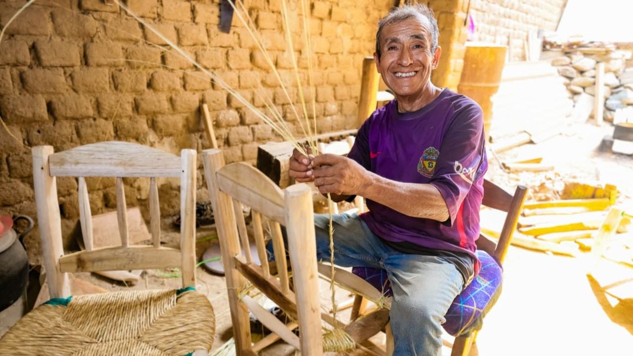 Américo Salinas, usuario de Pensión 65 del Midis, busca dejar un legado en La Libertad.
