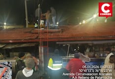 Incendio en vivienda de Pasco fue controlado con apoyo de serenazgo y bomberos