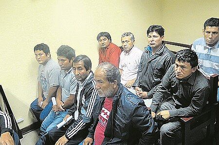 Entre los acusados figuran Wilmer Zegarra, empresarios y los hermanos Sánchez Coronel.