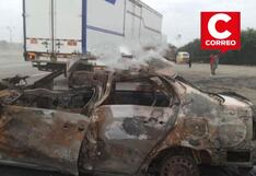 Ica: dos muertos y un herido grave deja brutal choque en Villacurí