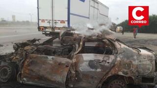 Ica: dos muertos y un herido grave deja brutal choque en Villacurí