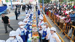 La provincia de Pisco rompió récord con el ceviche más grande del sur del Perú