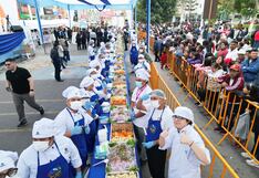 La provincia de Pisco rompió récord con el ceviche más grande del sur del Perú