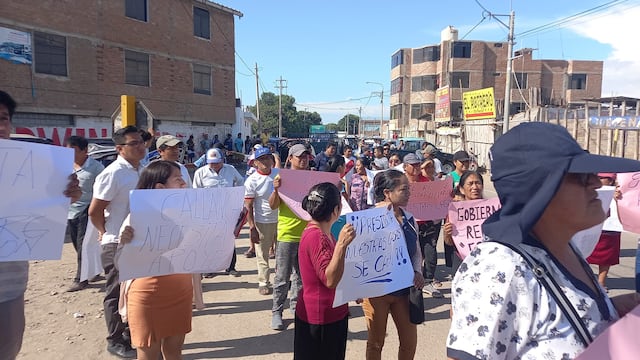 Chiclayo: Pobladores bloquean acceso a Callanca para exigir apoyo del gobierno