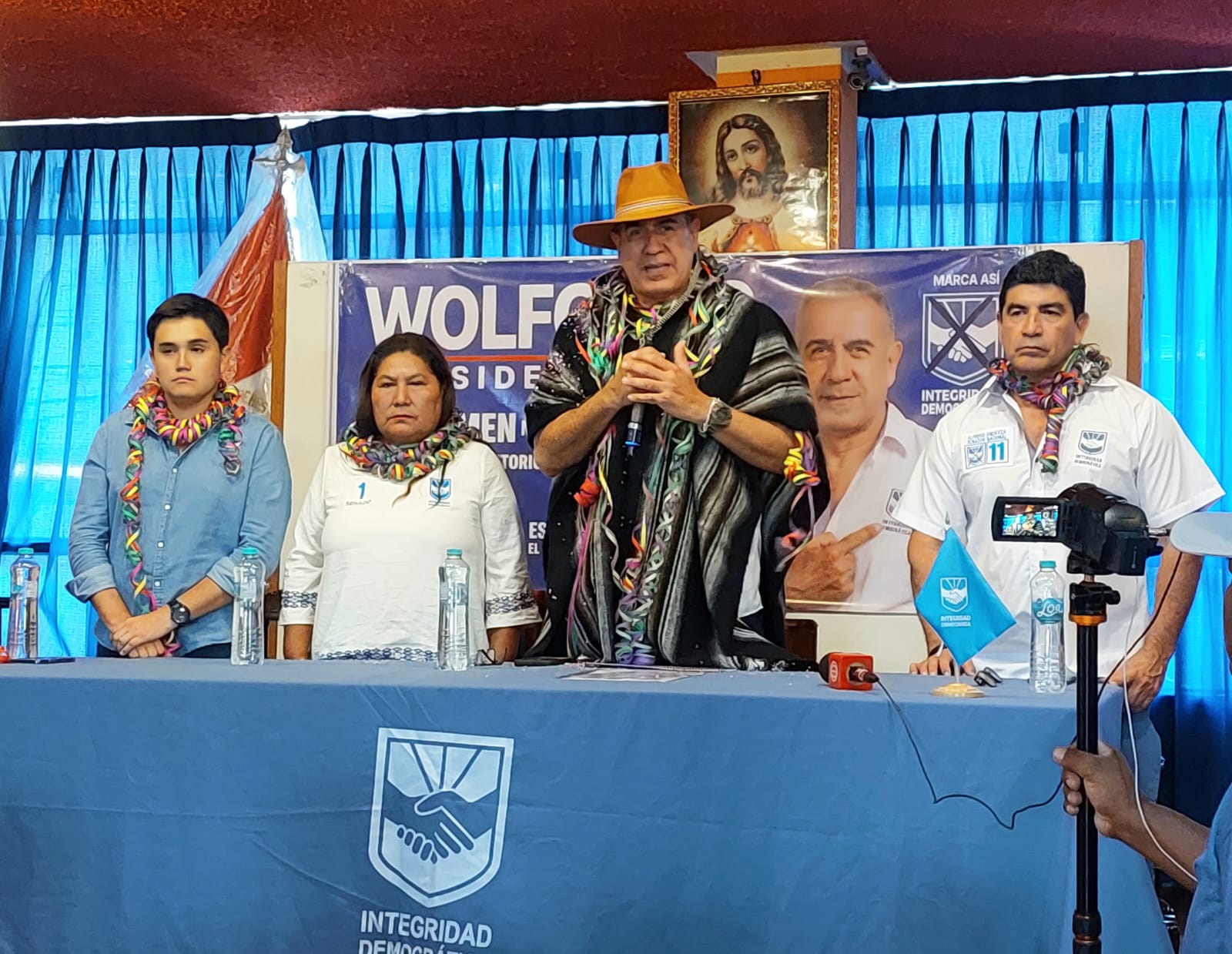 Candidato presidencial Wolfgang Grozo: Jerí tiene que responder ante la justicia