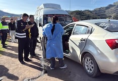 Puno: Un muerto tras el violento choque frontal de vehículos