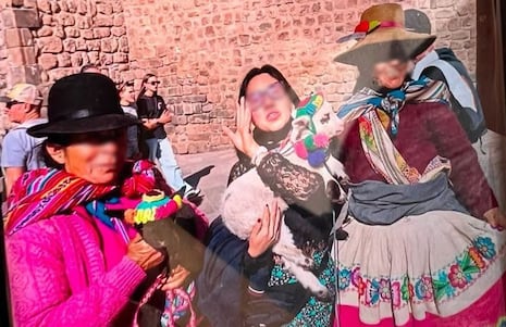 Intervienen a mujer que cobró 50 soles por tomarse una foto con una turista en Cusco
