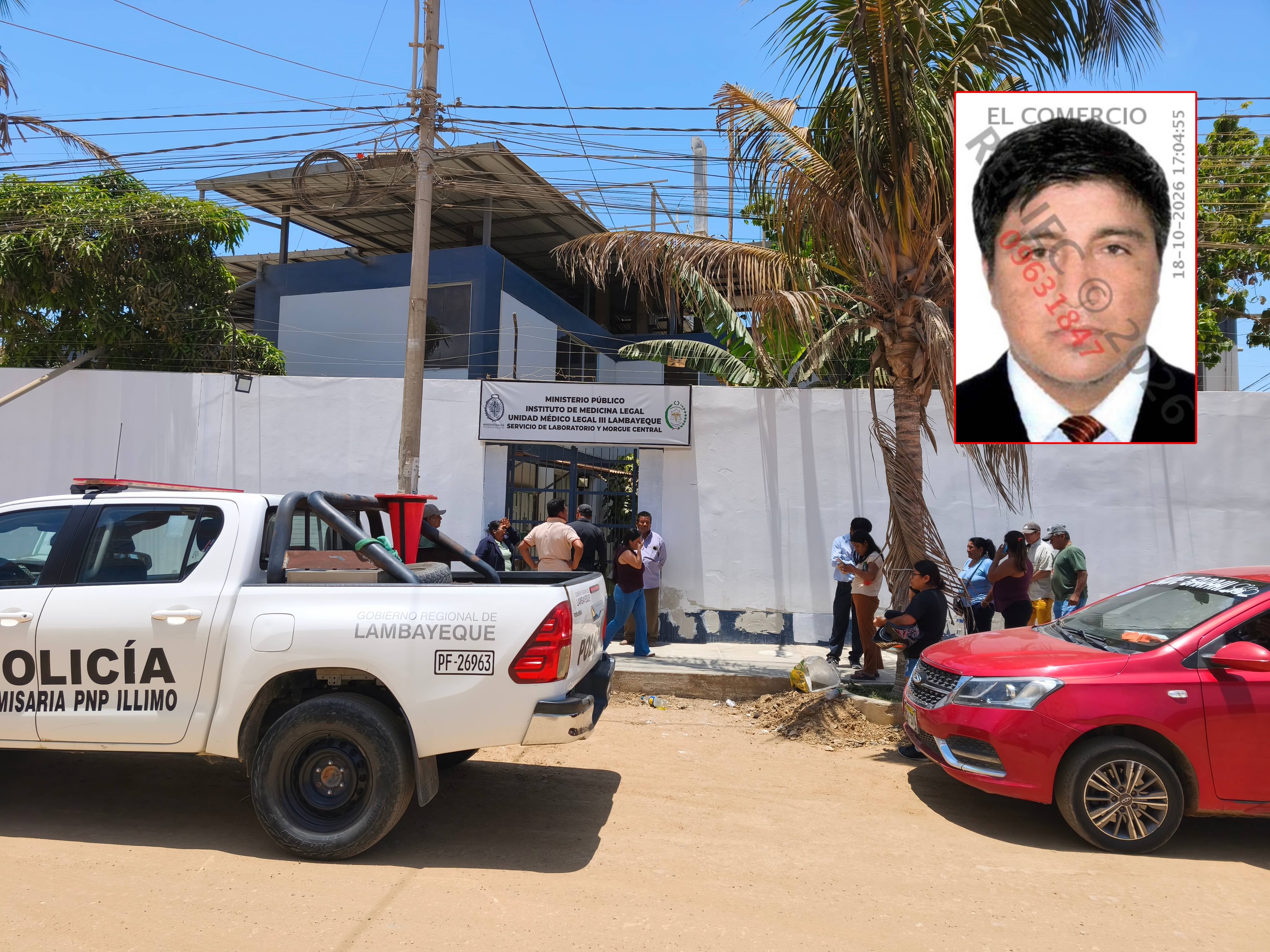 Cuerpo de joven fue llevado a la morgue de Chiclayo.