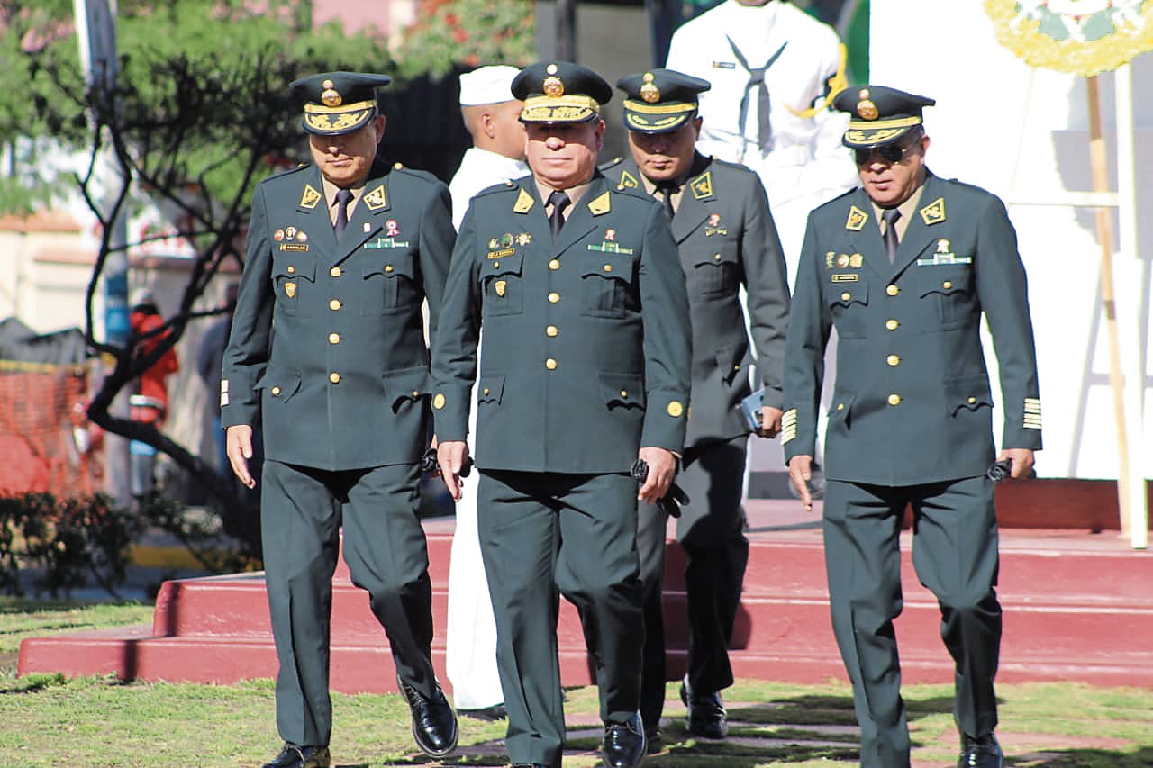 Jefe de la Región Policial Arequipa, general Antonio La Madrid. (Foto: Álvaro Figueroa/@photo.gec)