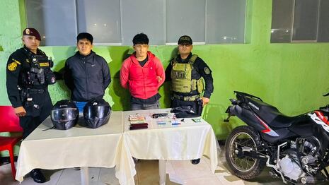 PNP captura a presuntos integrantes de bandas y vendedores de droga en Chiclayo