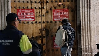 Clausuran dos locales nocturnos en el Centro Histórico de Arequipa (VIDEO)