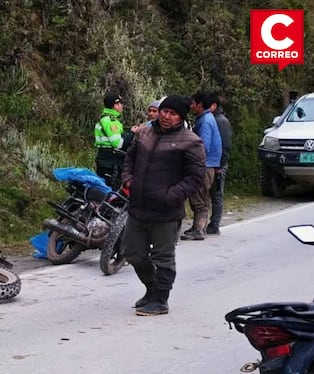 Huancavelica: Un fallecido y un herido grave deja choque de dos motocicletas en Ramapata