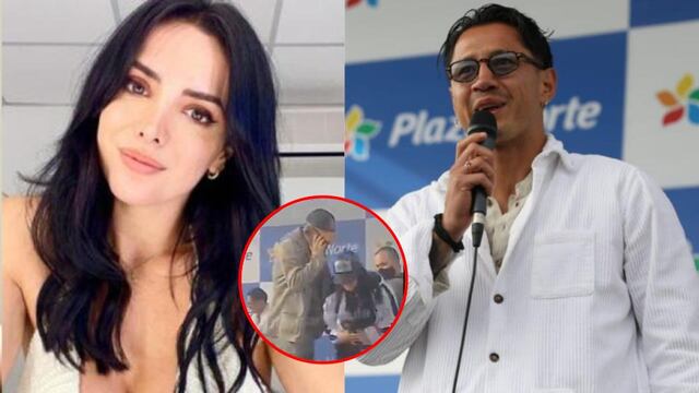 Rosángela Espinoza intentó pedir un autógrafo a Lapadula pero “la bajaron del escenario” (VIDEO)