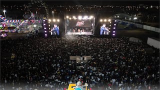 Miles de personas llegaron a los conciertos de la 59° Semana Turística de Pisco